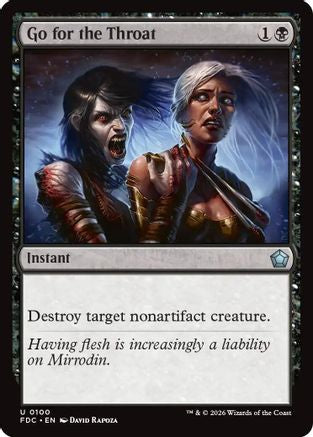 Go for the Throat (FDC-100)