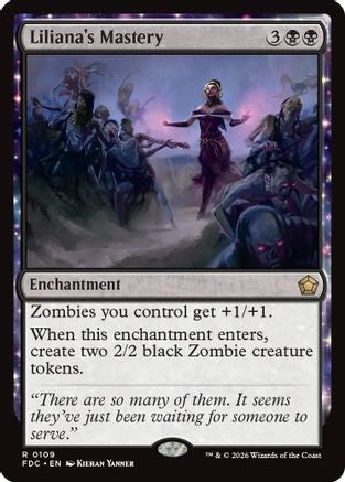 Liliana's Mastery (FDC-109)