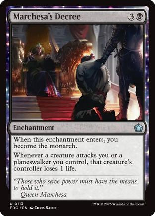 Marchesa's Decree (FDC-113)