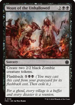 Moan of the Unhallowed (FDC-116)