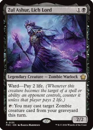 Zul Ashur, Lich Lord (FDC-135)