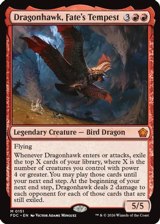 Dragonhawk, Fate's Tempest (FDC-151)