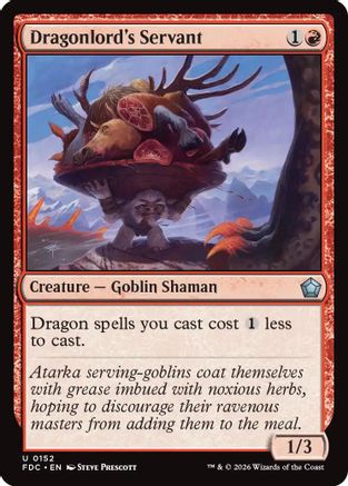 Dragonlord's Servant (FDC-152)