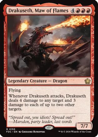 Drakuseth, Maw of Flames (FDC-155)