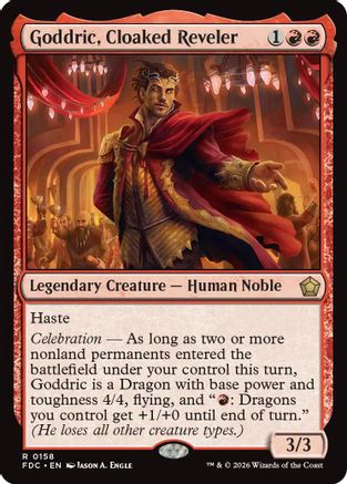 Goddric, Cloaked Reveler (FDC-158)