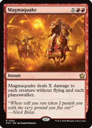 Magmaquake (FDC-164)