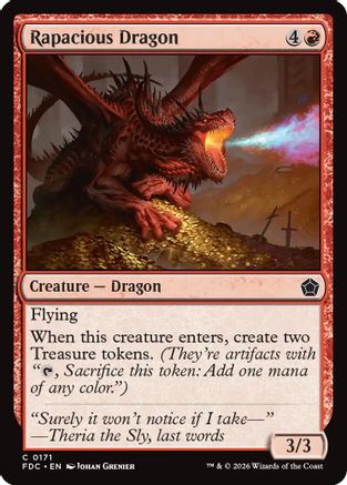 Rapacious Dragon (FDC-171)