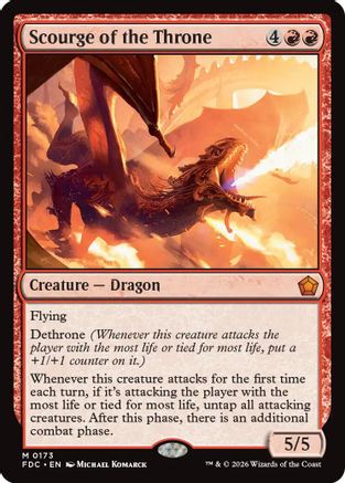 Scourge of the Throne (FDC-173)