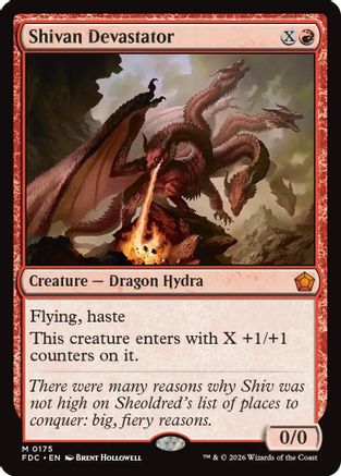 Shivan Devastator (FDC-175)