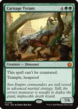 Carnage Tyrant (FDC-193)