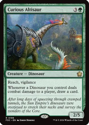 Curious Altisaur (FDC-198)