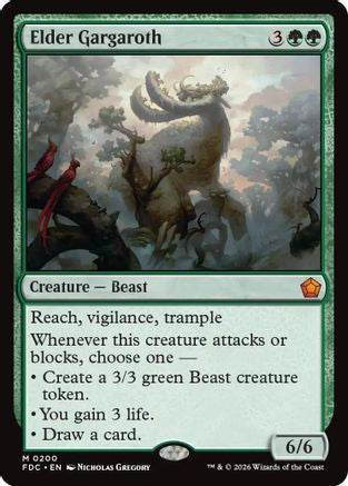 Elder Gargaroth (FDC-200)