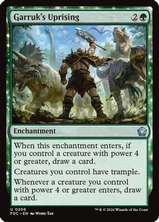 Garruk's Uprising (FDC-206)