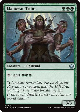 Llanowar Tribe (FDC-214)