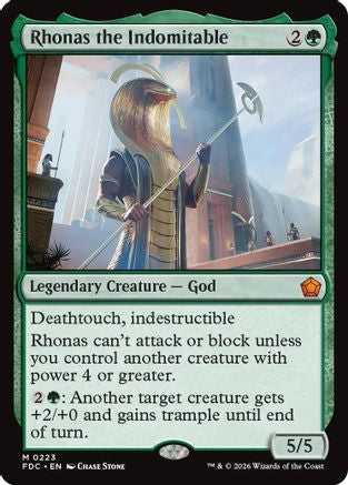Rhonas the Indomitable (FDC-223)
