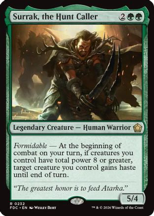 Surrak, the Hunt Caller (FDC-232)