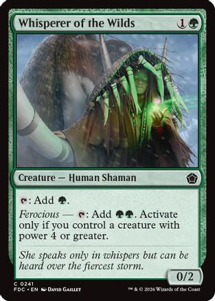 Whisperer of the Wilds (FDC-241)