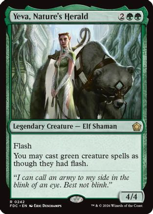 Yeva, Nature's Herald (FDC-242)