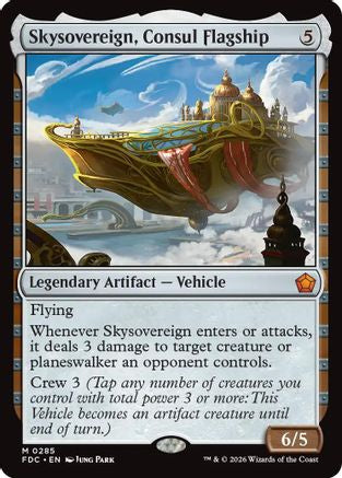 Skysovereign, Consul Flagship (FDC-285)