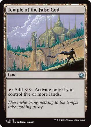 Temple of the False God (FDC-315)