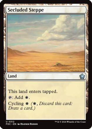 Secluded Steppe (FDC-312)