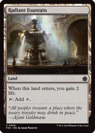 Radiant Fountain (FDC-308)