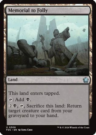 Memorial to Folly (FDC-306)