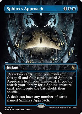 Sphinx's Approach (Borderless) (FRA-442) (Foil)