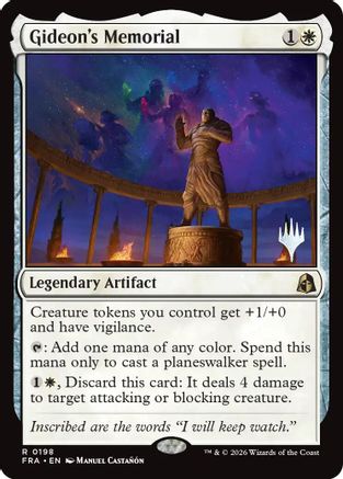 Gideon's Memorial (PPFRA-198) (Foil)