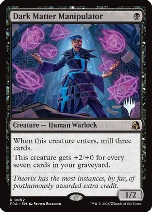 Dark Matter Manipulator (PPFRA-052) (Foil)