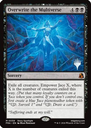 Overwrite the Multiverse (PPFRA-059) (Foil)
