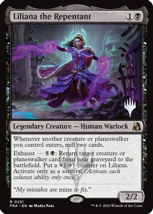 Liliana the Repentant (PPFRA-231) (Foil)