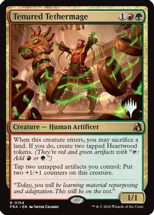 Tenured Tethermage (PPFRA-154) (Foil)