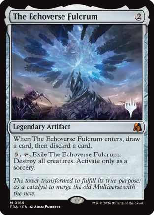 The Echoverse Fulcrum (PPFRA-169) (Foil)