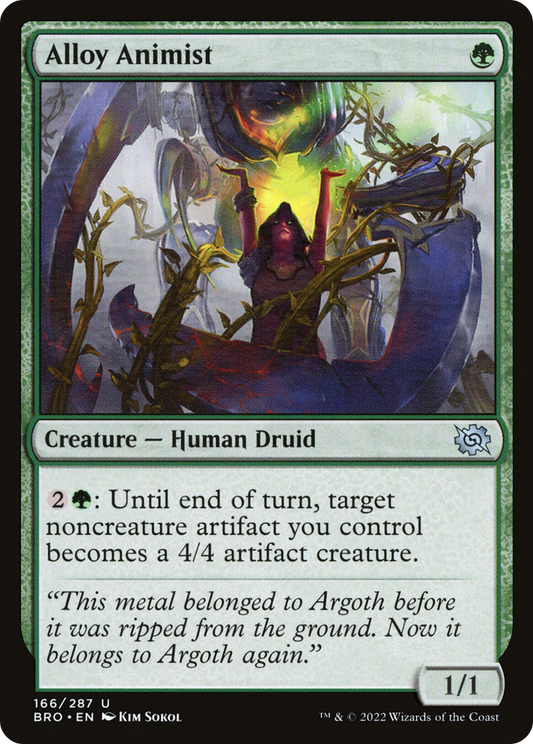 Alloy Animist (BRO-166) (Foil)