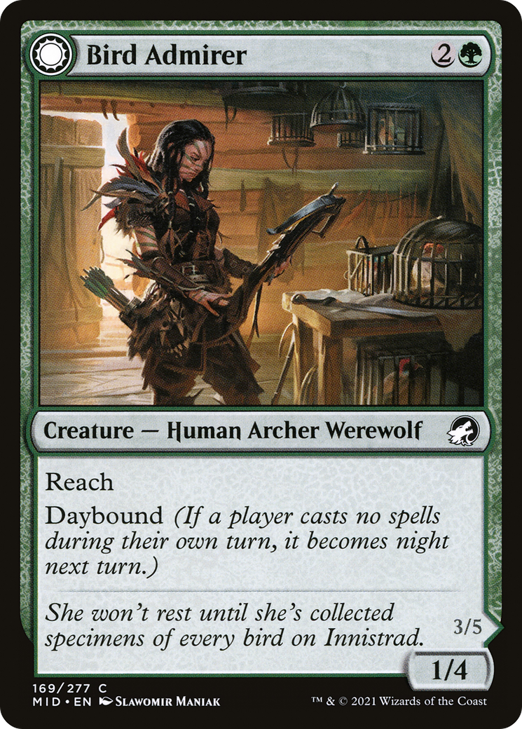 Bird Admirer // Wing Shredder (MID-169) (Foil)