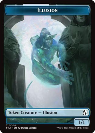 Illusion // Jace Double-Sided Token (FRA-4 // 5)