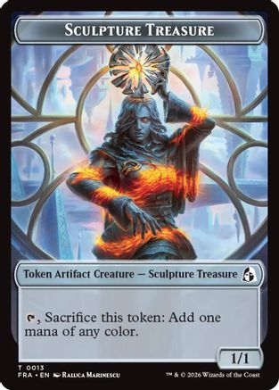 Sculpture Treasure // Beast Double-Sided Token (FRA-13 // 8)