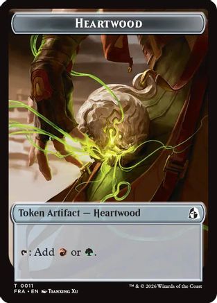 Heartwood // Thopter Double-Sided Token (FRA-11 // 14)