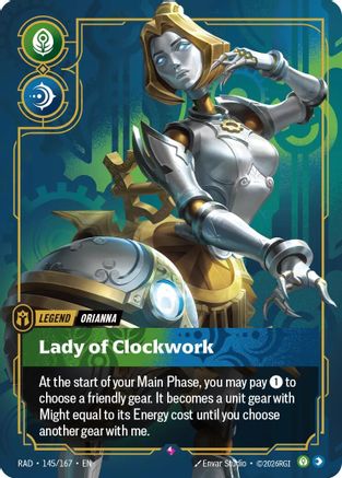 Orianna, Lady of Clockwork (RAD-145) (Foil)