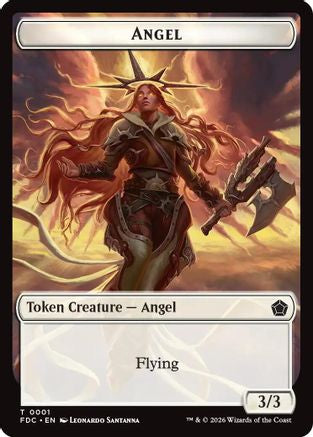 Angel (0001) // Angel (0002) Double-Sided Token (FDC-1 // 2)