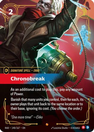 Chronobreak (RAD-140) (Foil)