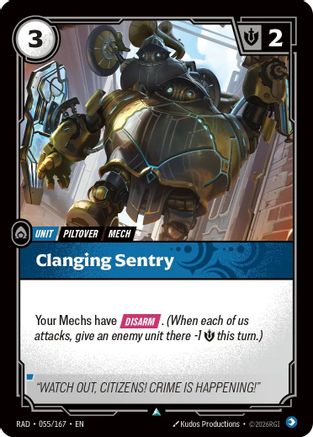 Clanging Sentry (RAD-055) (Foil)