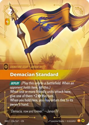 Demacian Standard (RAD-156) (Foil)