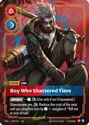 Ekko, Boy Who Shattered Time (RAD-139) (Foil)