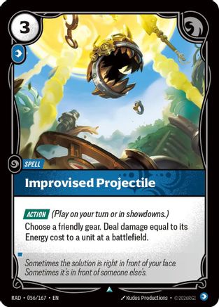 Improvised Projectile (RAD-056)
