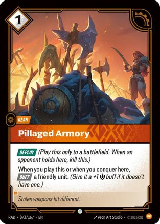 Pillaged Armory (RAD-073)