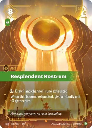 Resplendent Rostrum (RAD-046) (Foil)