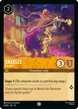Gazelle - Pop Diva (14-004) (Cold Foil)
