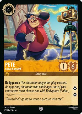 Pete - Suave Showoff (14-005)